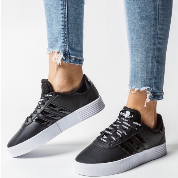adidas Shoes - adidas Court Bold FY9993, Womens, Core Black/Core Black/Cloud White size 9.5